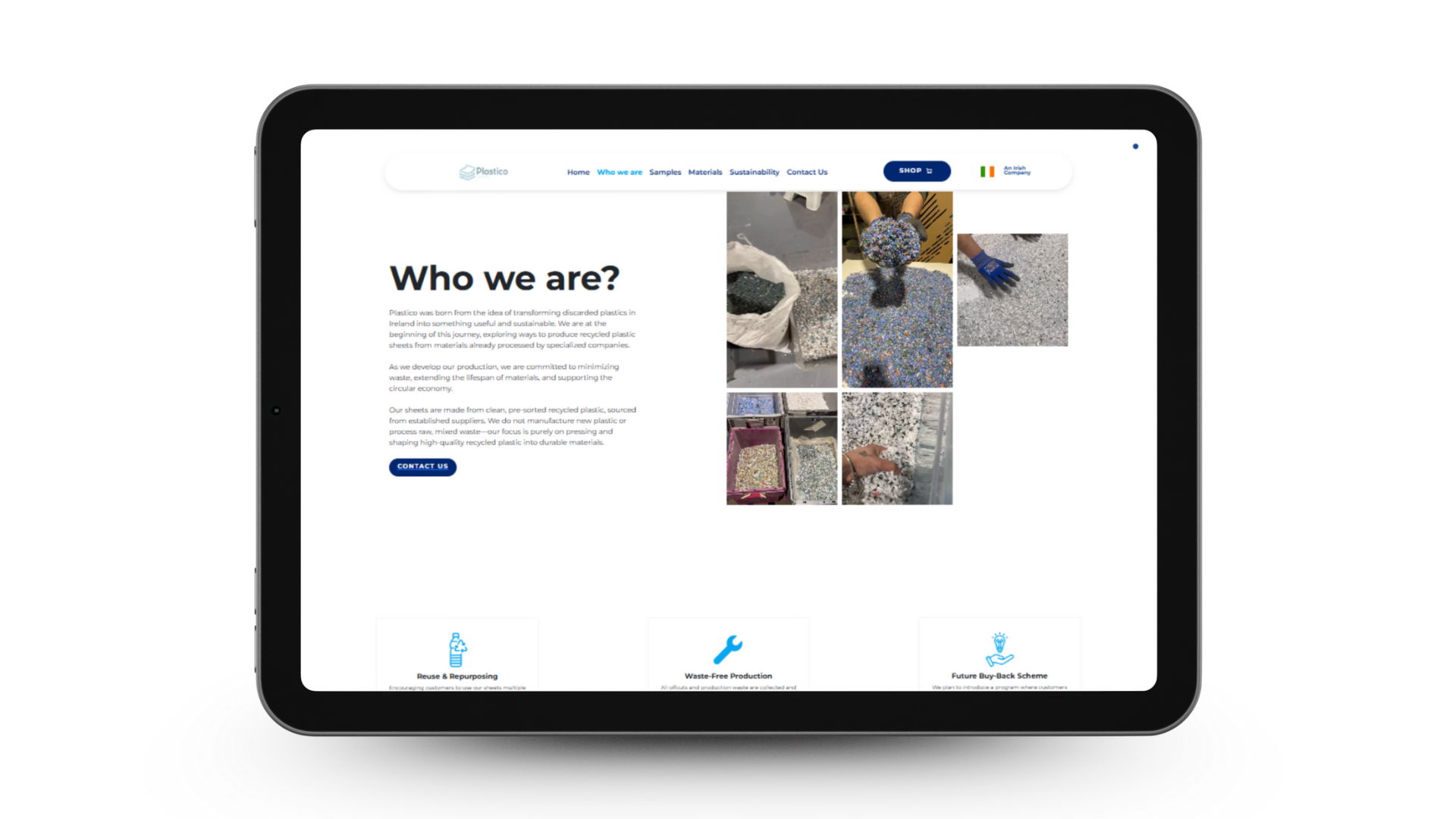 Instagram posts creation in Dublin Plastico Company plastico.ie I GGDIGITAL